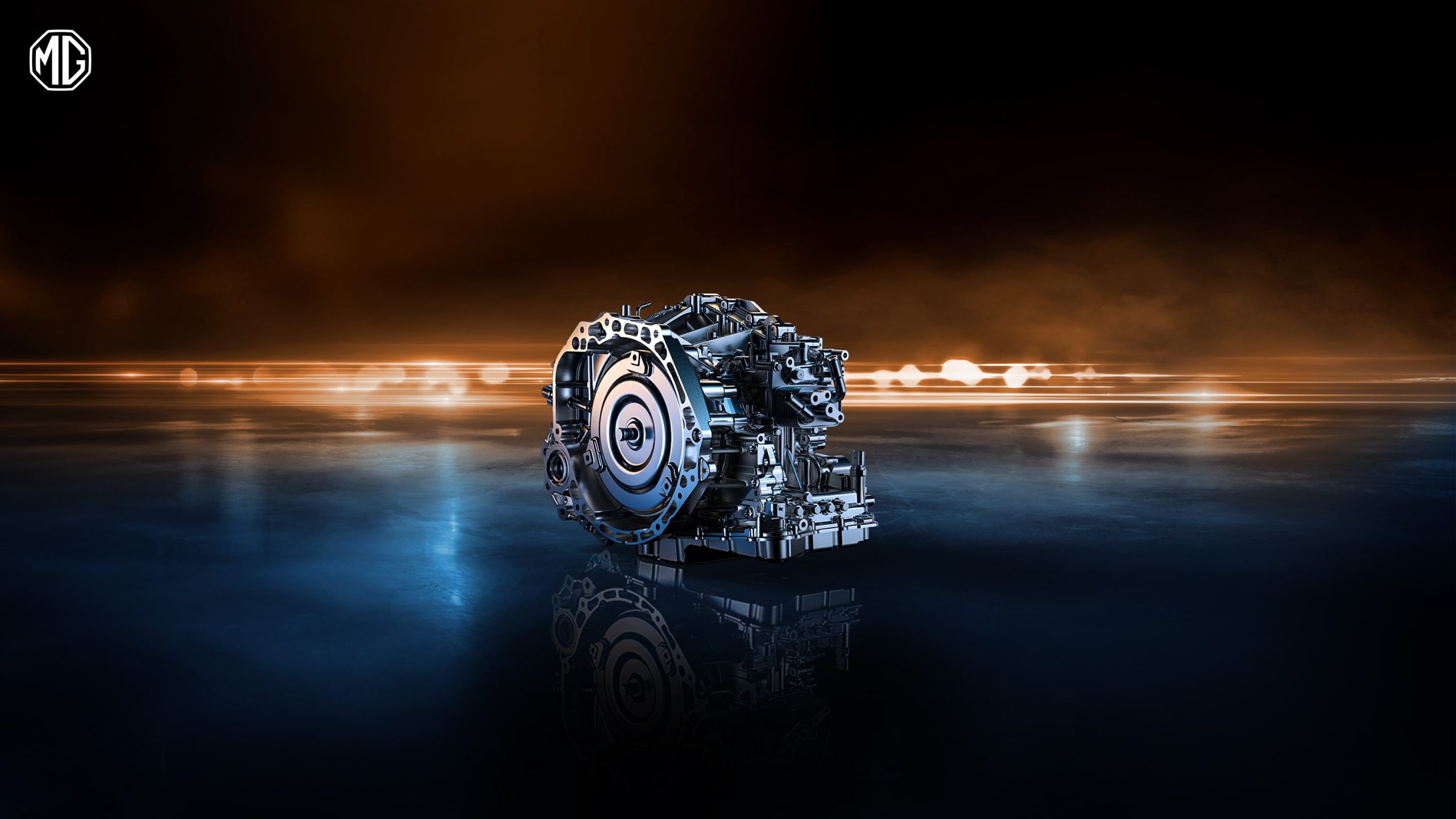 Image of the engine of the MG One