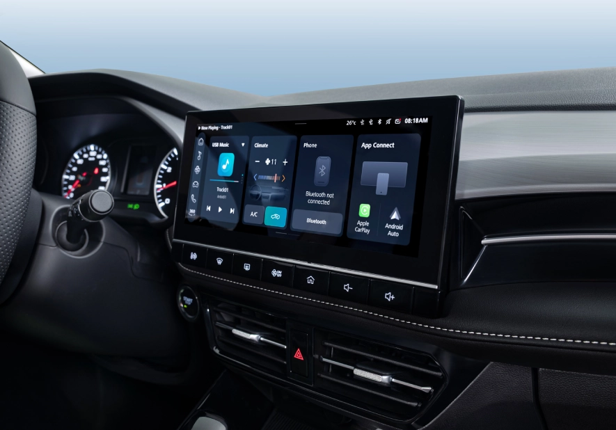10.25” Infotainment Display