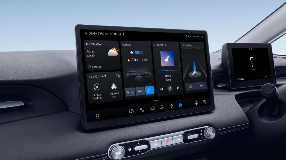 Wireless Apple Carplay™ and Android Auto™