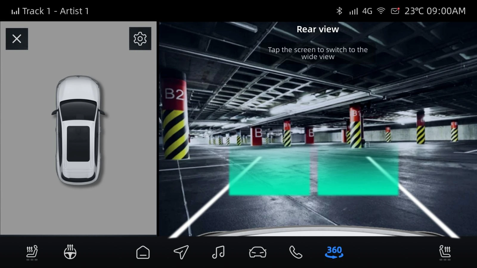 Dynamic Reversing Assistance System
