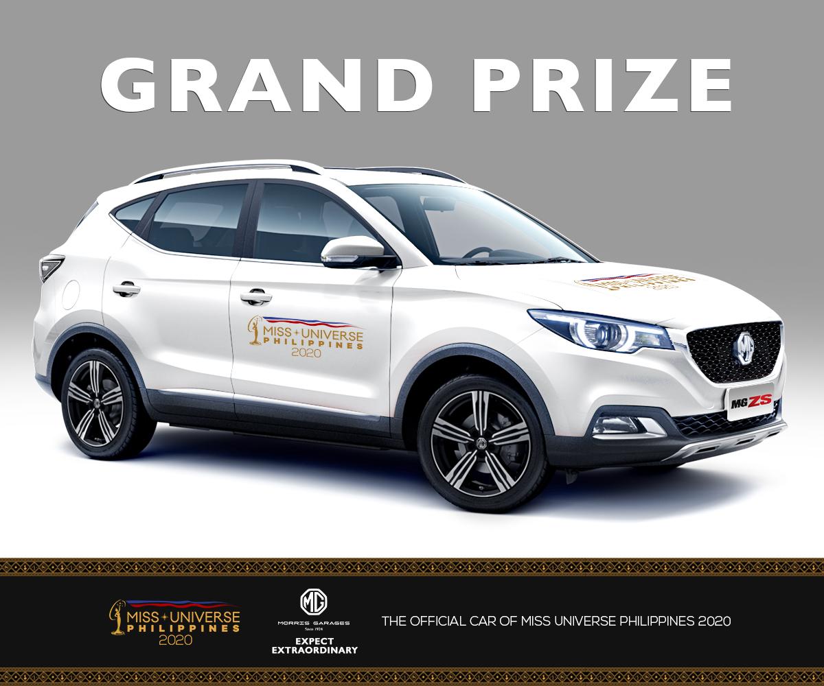 THE FIRST-EVER MISS UNIVERSE PHILIPPINES WILL DRIVE HOME A BRAND-NEW MG ZS