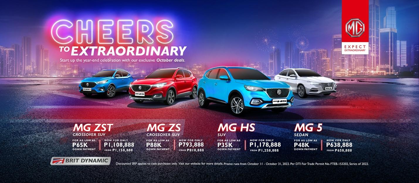 Usher In the Year-End Cheer with These Extraordinary Deals From MG Philippines